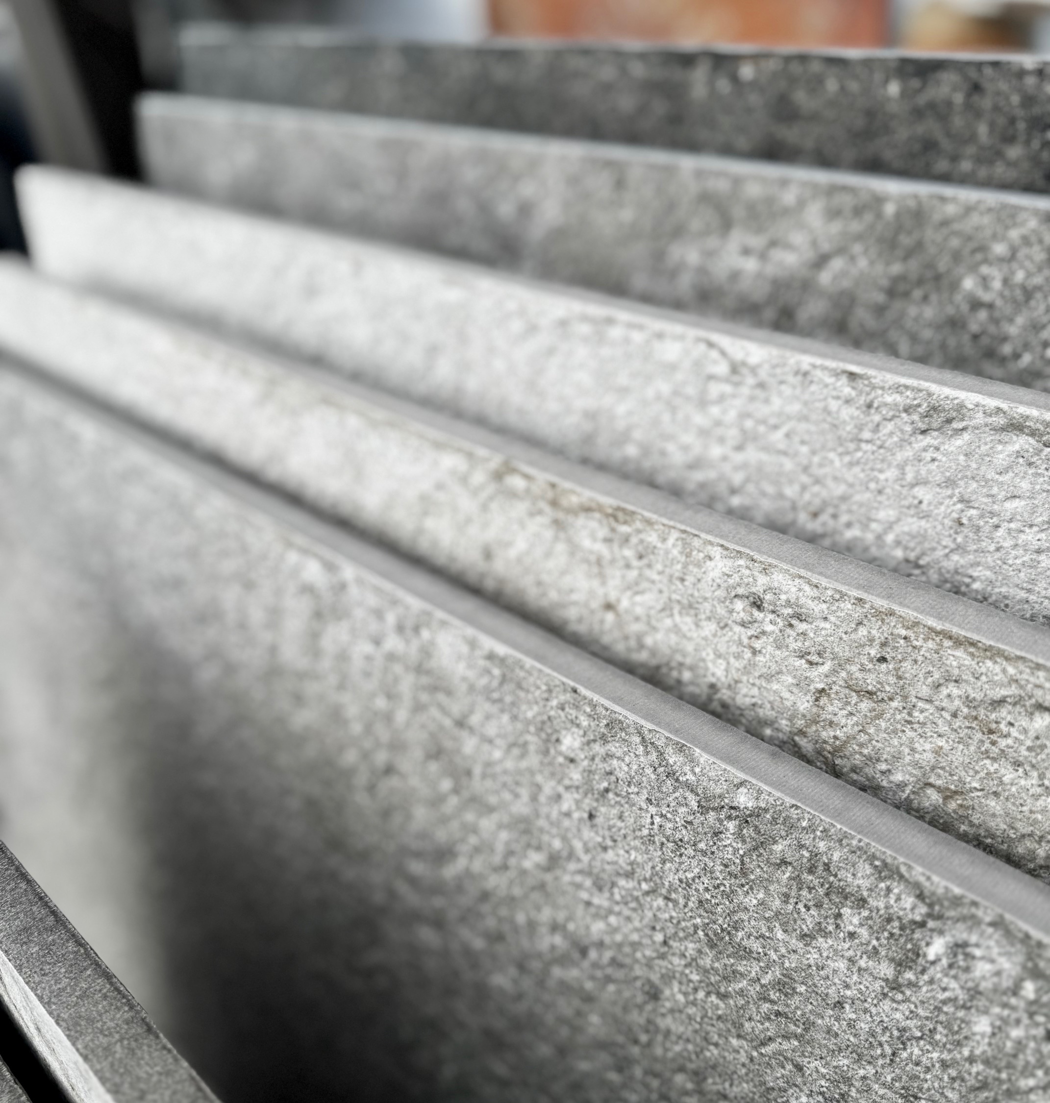 Außenplatten 2 cm in Steingrau