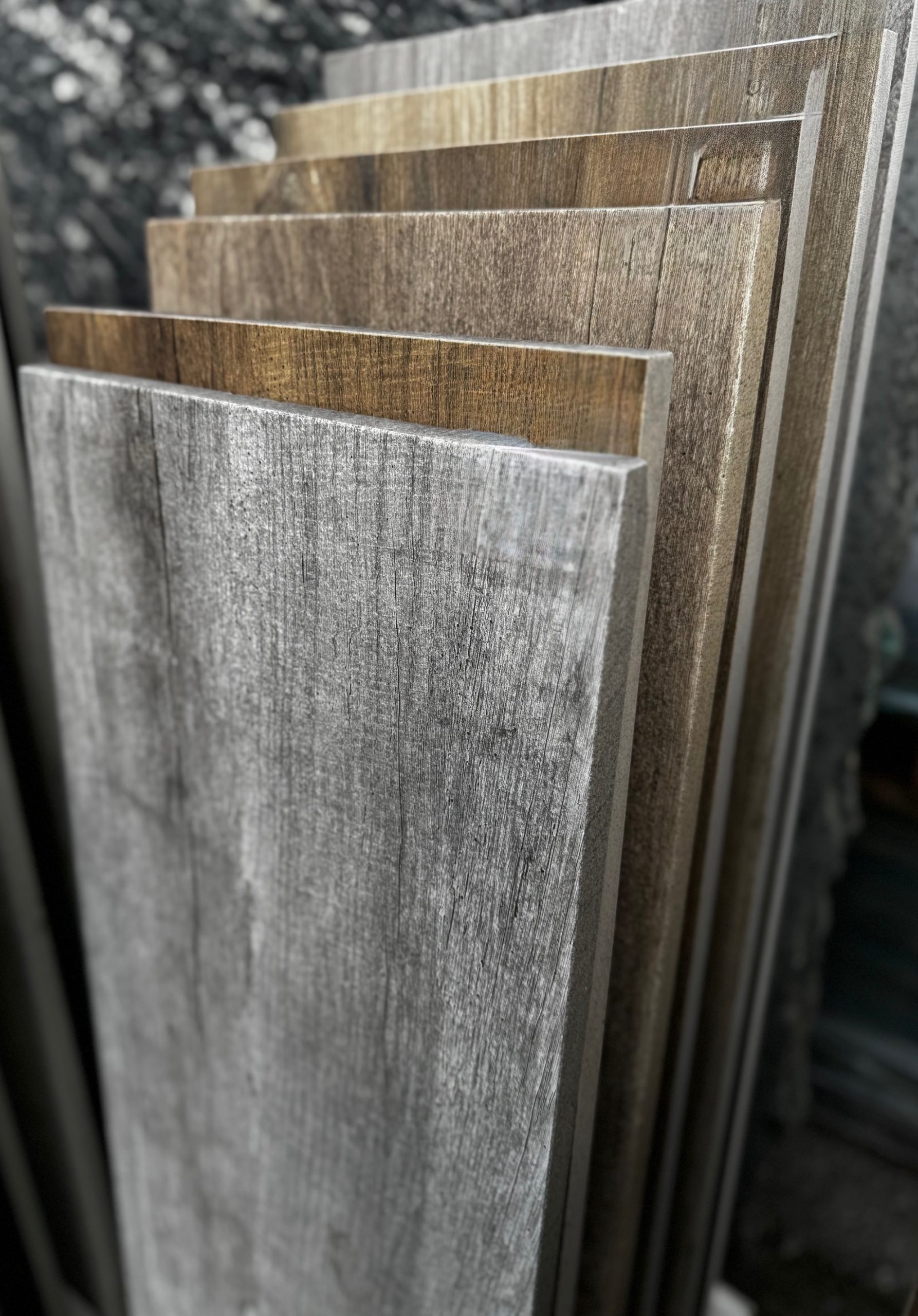 Außenfliesen in Holzoptik